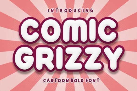 Comic Grizzy Font - Featured Image