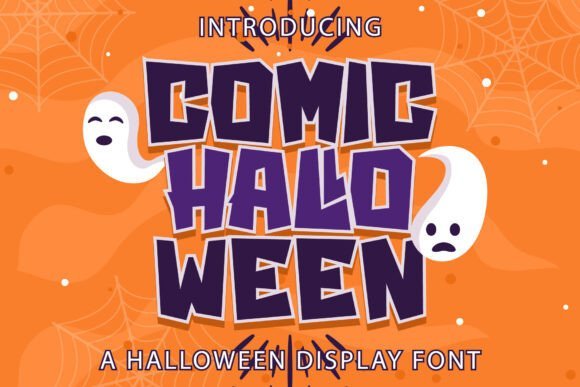 Comic Halloween Font - Featured Image
