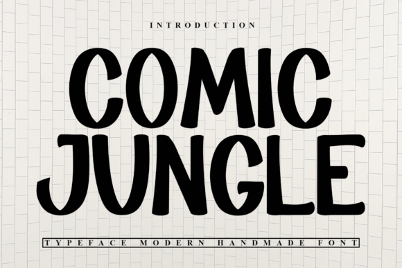 Comic Jungle Font - Featured Image