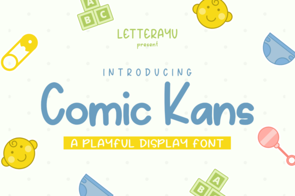 Comic Kans Font - Featured Image