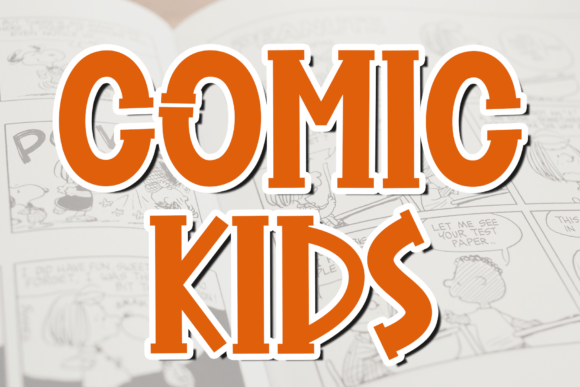 Comic Kids Font - Featured Image