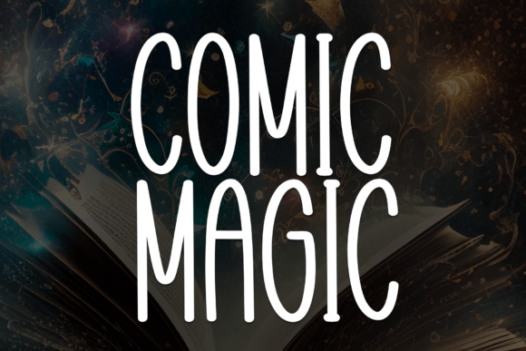 Comic Magic Font - Featured Image
