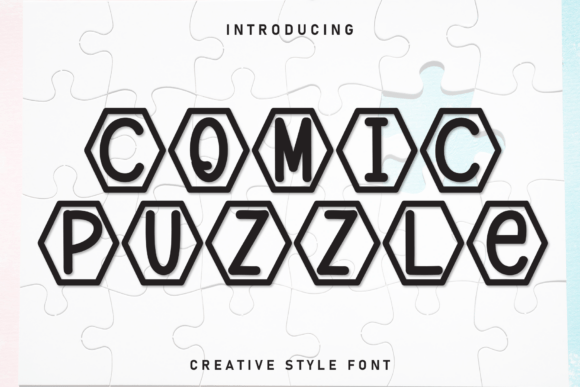 Comic Puzzle Font - Featured Image