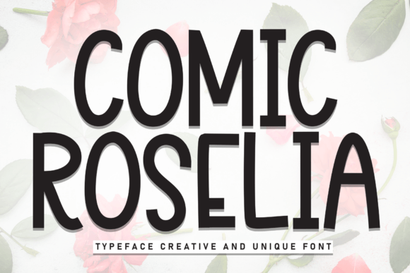 Comic Roselia Font - Featured Image