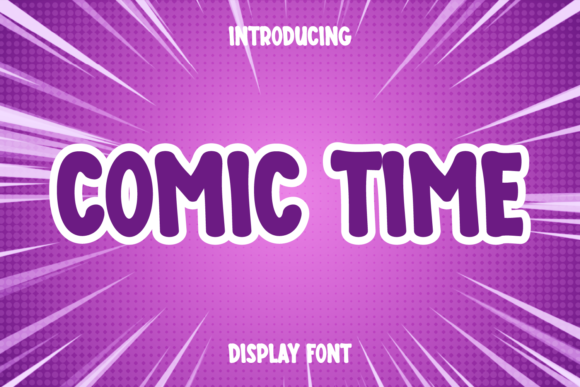 Comic Time Font - Featured Image