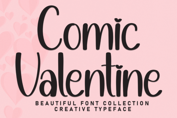 Comic Valentine Font - Featured Image