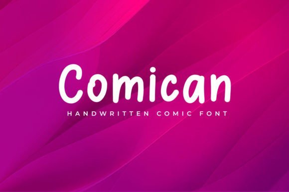 Comican Font - Featured Image
