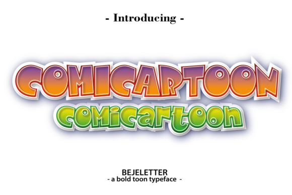 Comicartoon Font - Featured Image