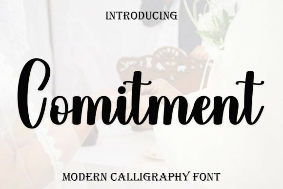 Comitment Font - Featured Image