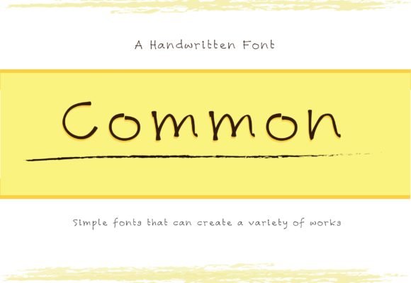 Common Font - Featured Image