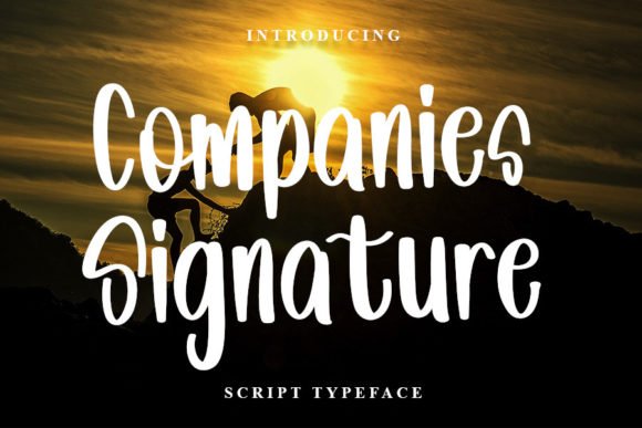 Companies Signature Font - Featured Image