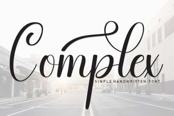 Complex Font - Featured Image