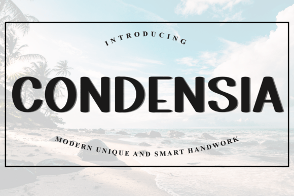 Condensia Font - Featured Image