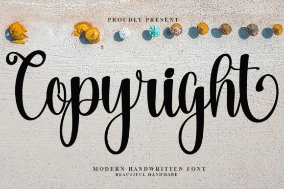 Copyright Font - Featured Image
