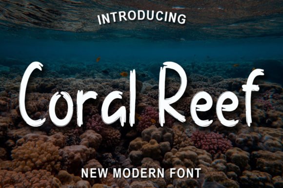Coral Reef Font - Featured Image