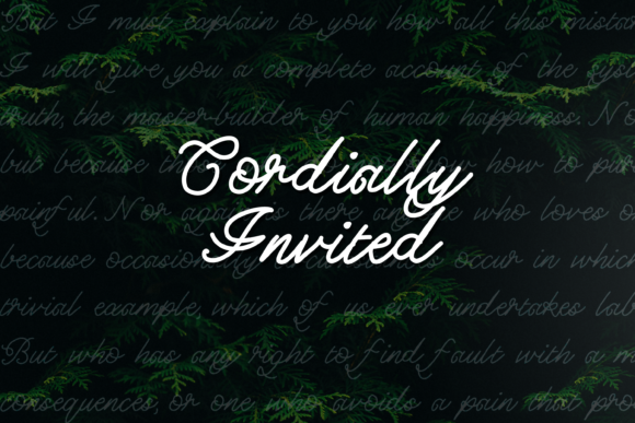 Cordially Invited Font - Featured Image