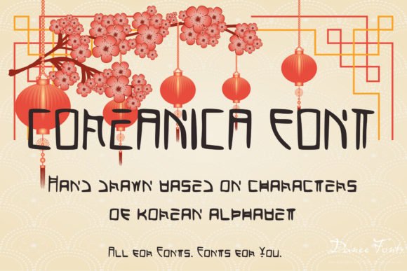 Coreanica Font - Featured Image