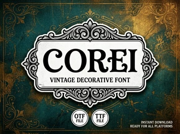 Corei Font - Featured Image
