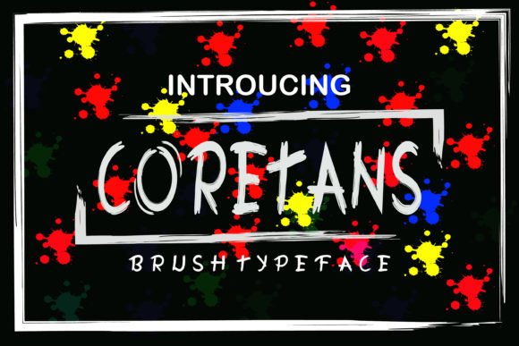 Coretans Font - Featured Image