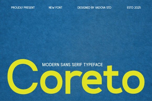 Coreto Font - Featured Image