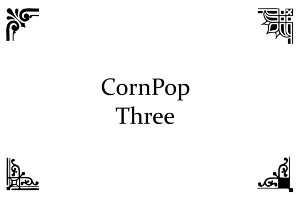 CornPop Three Font - Featured Image