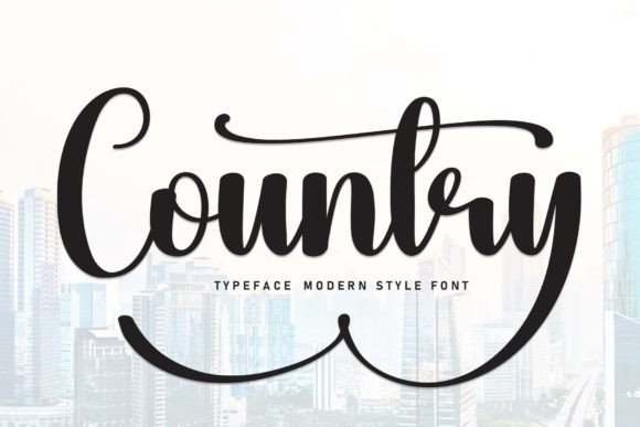 Country Font - Featured Image