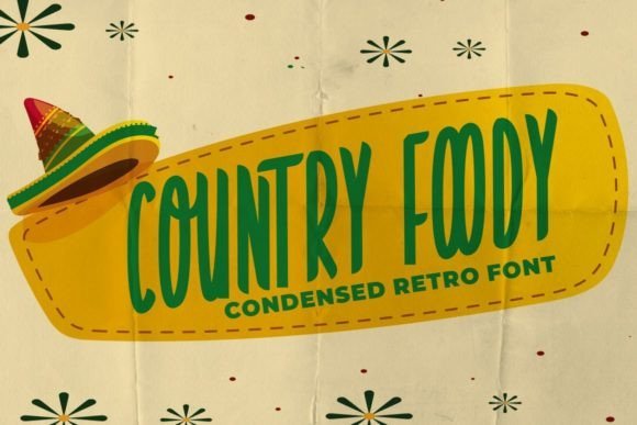 Country Foody Font - Featured Image