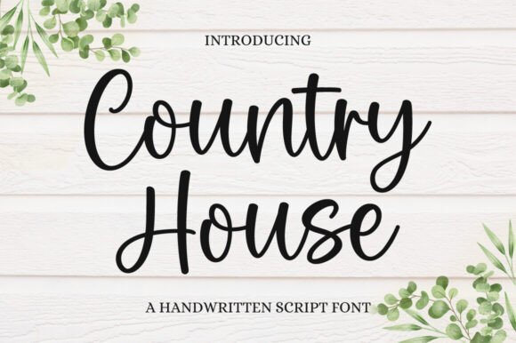 Country House Font - Featured Image