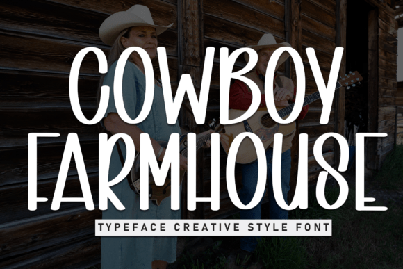 Cowboy Farmhouse Font - Featured Image