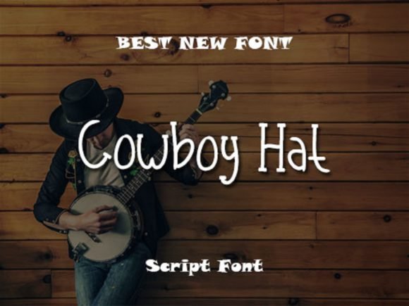 Cowboy Hat Font - Featured Image
