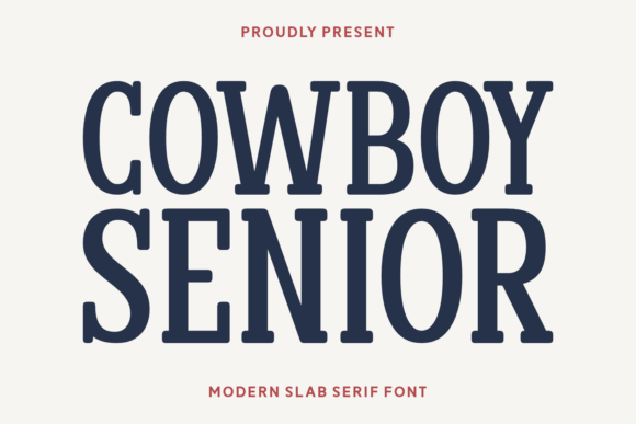 Cowboy Senior Font - Featured Image