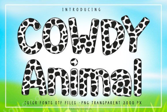 Cowdy Font - Featured Image
