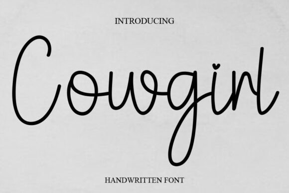 Cowgirl Font - Featured Image