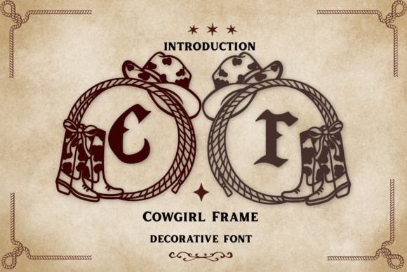 Cowgirl Frame Font - Featured Image