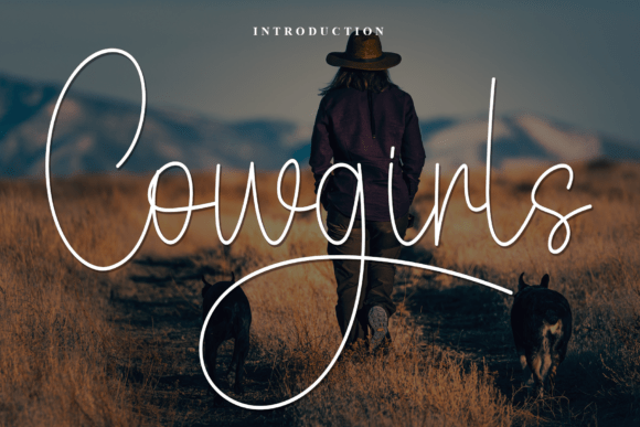 Cowgirls Font - Featured Image