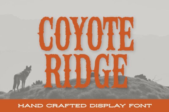 Coyote Ridge Font - Featured Image
