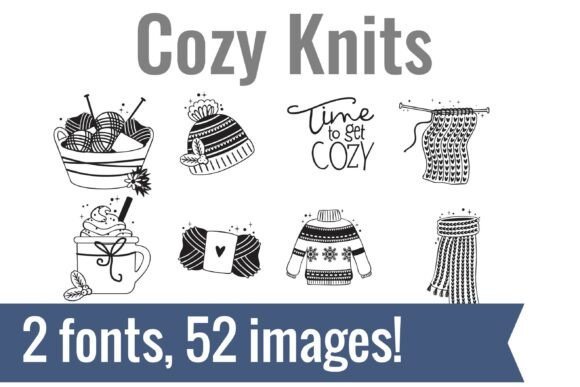 Cozy Knits Font - Featured Image