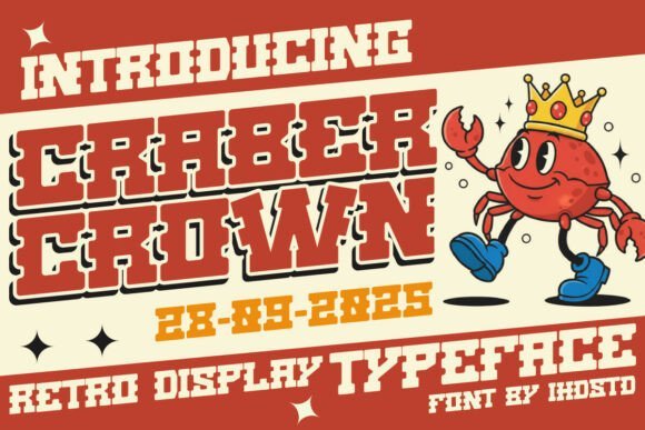 Craber Crown Font - Featured Image