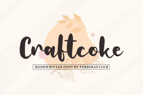 Craftcoke Font - Featured Image
