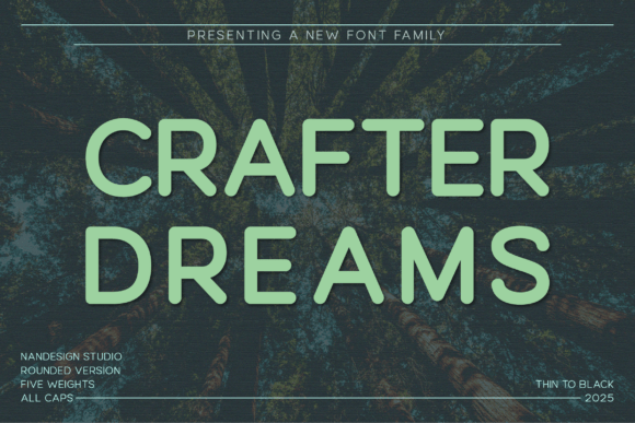 Crafter Dreams Rounded Font - Featured Image