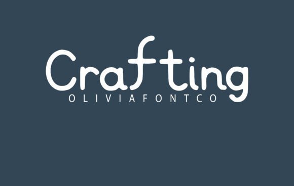 Crafting Font - Featured Image