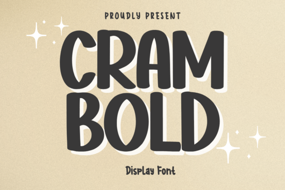Cram Bold Font - Featured Image
