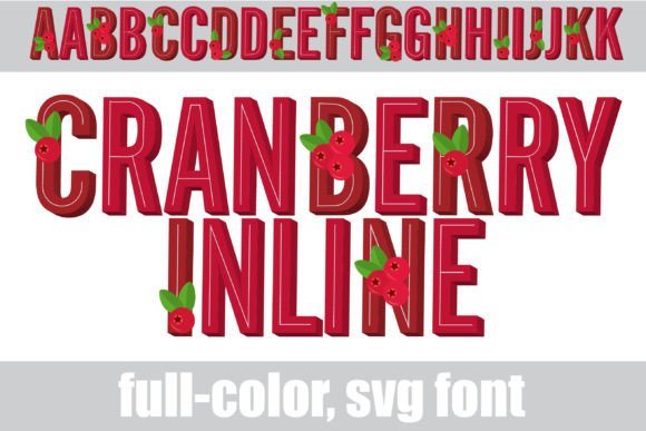 Cranberry Inline Font - Featured Image