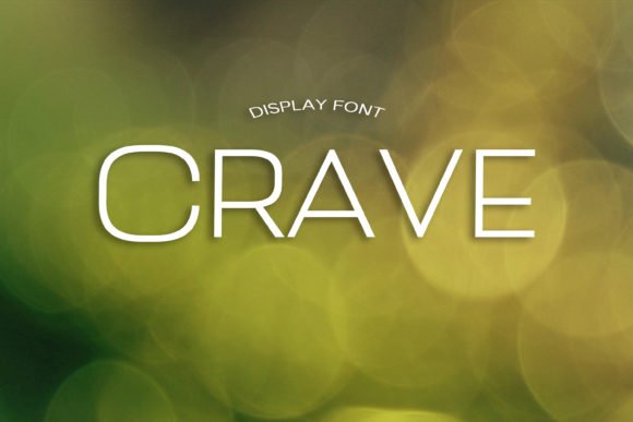 Crave Font - Featured Image