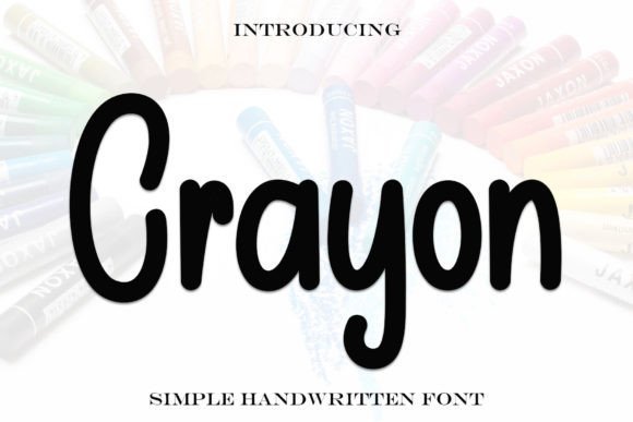 Crayon Font - Featured Image