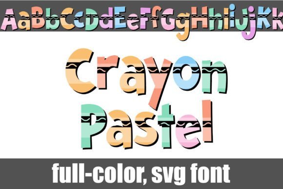 Crayon Pastel Font - Featured Image