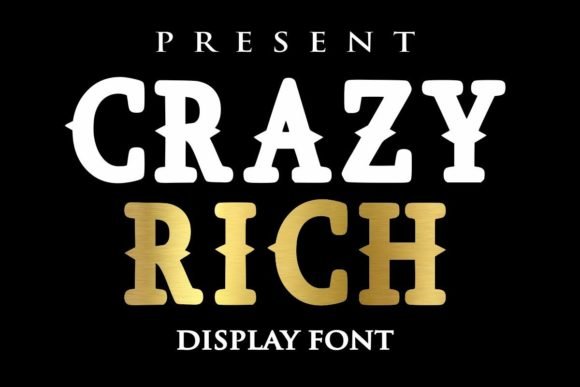 Crazy Rich Font - Featured Image