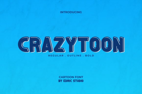 Crazytoon Font - Featured Image