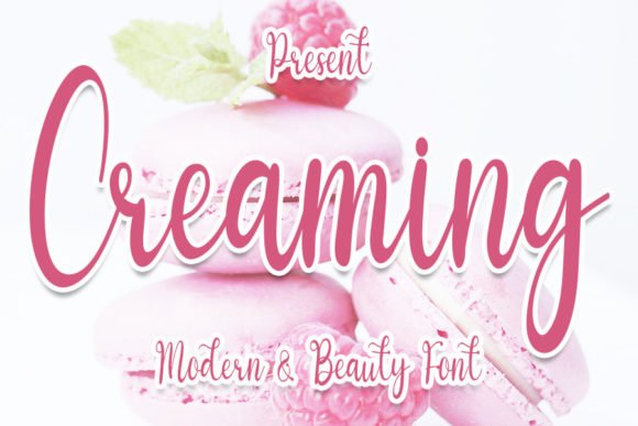 Creaming Font - Featured Image