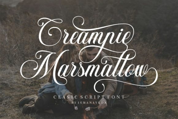 Creampie Marsmallow Font - Featured Image